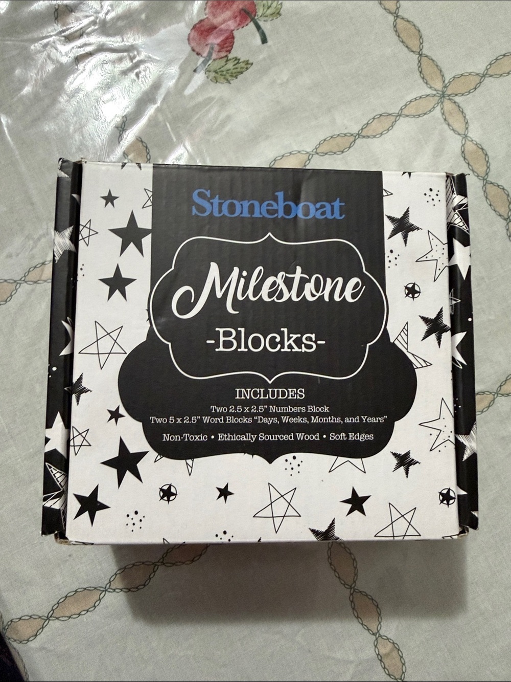 Milestone Blocks - Black & White